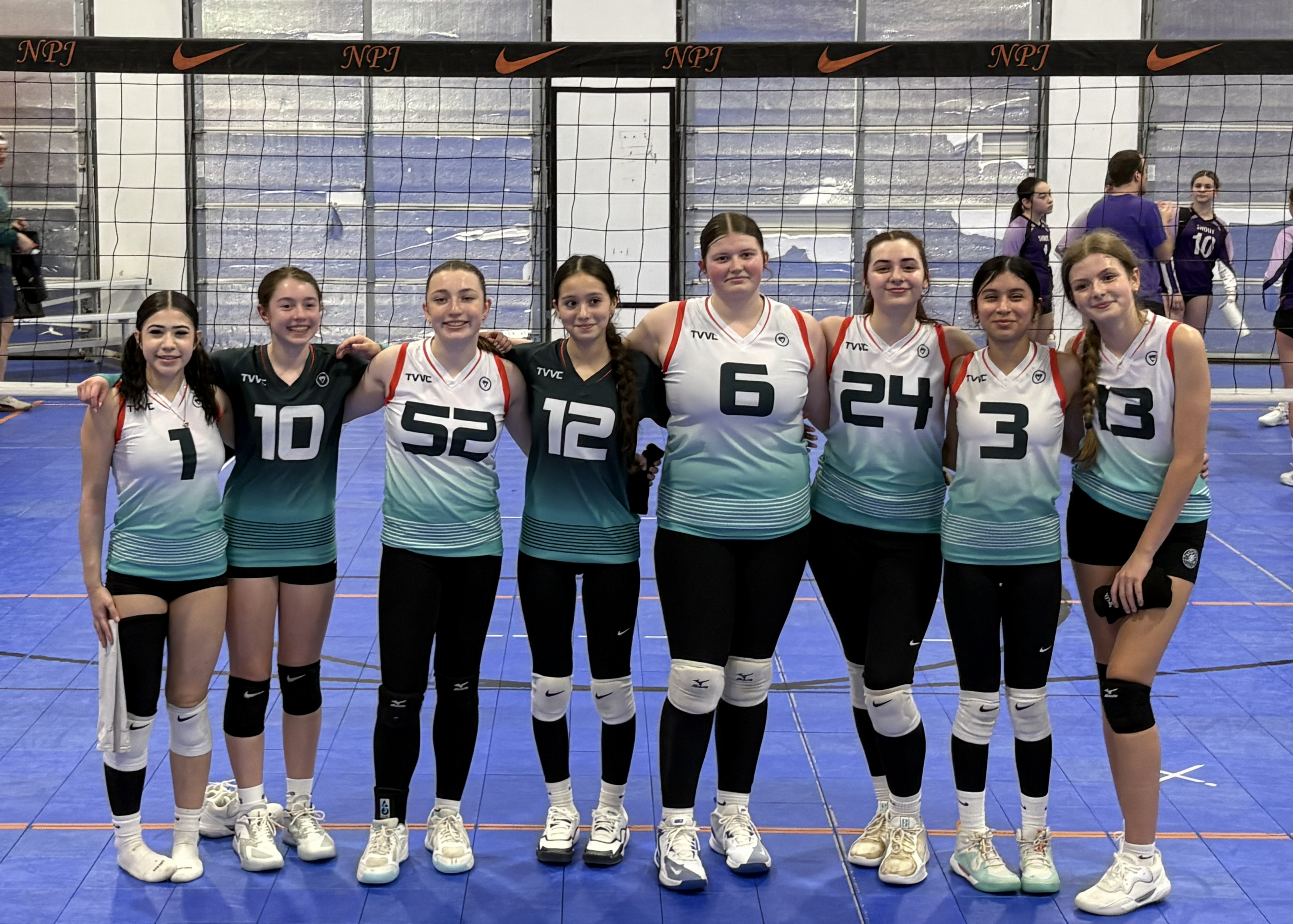 14 Teal team in action